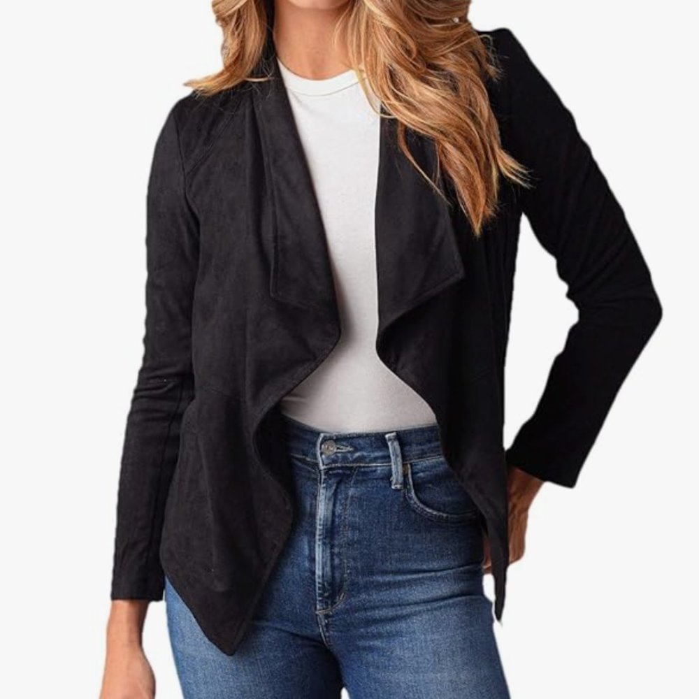 BB DAKOTA Women's Wade Faux Suede Jacket